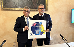 Le vetrine dei negozi <br>si colorano <br>  di Milano Cortina 2026 